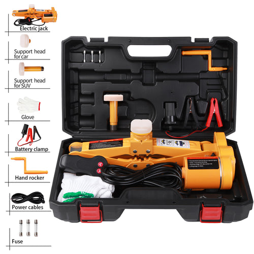 12V Car Jack Lift Multifunctional Auto Electric Hydraulic Ti