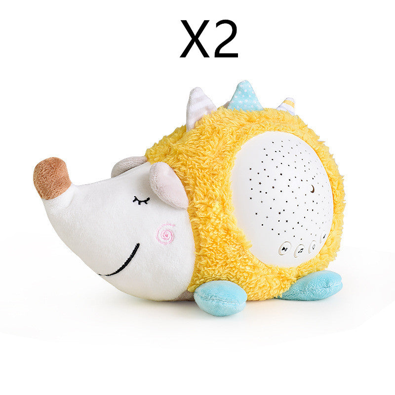 Starfish LED Rotating Star Projector Lighting Moon Starry Sky Children Baby Night Sleep Light Battery Emergency Projection Lamp